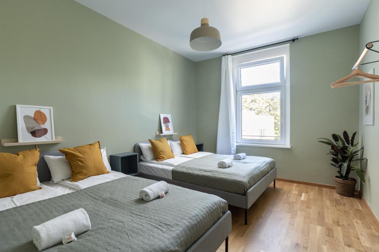 Apartment Direkt Im Zentrum Fuer Bis Zu 6 Personen Bahnhofsnah Лайпциг Екстериор снимка